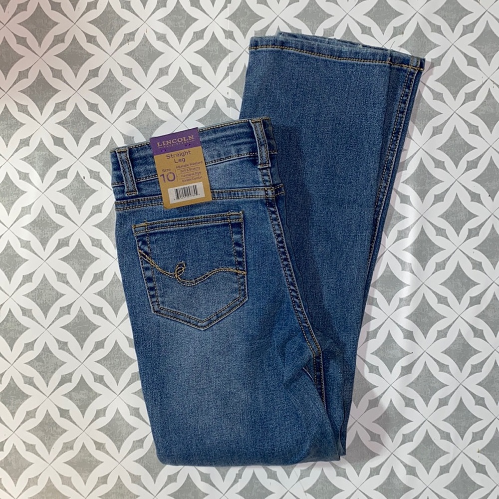 Girls Straight Leg Jeans
